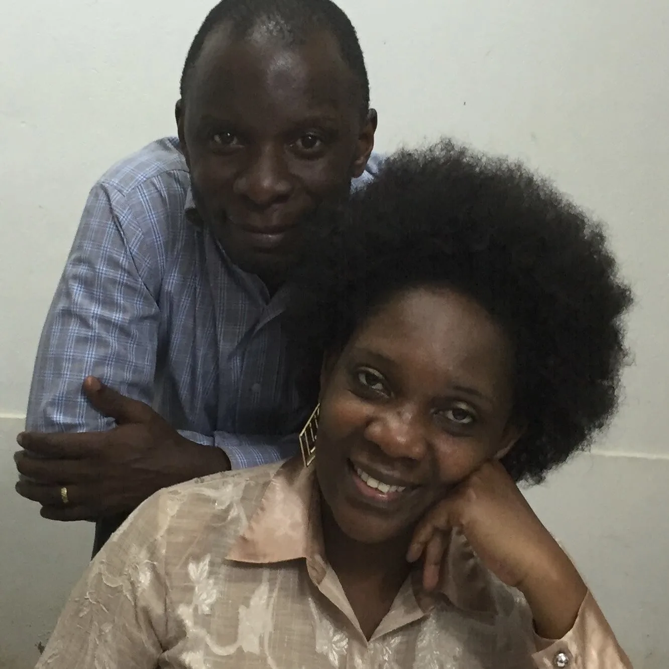 Pastor James Kato and Julie Kato.